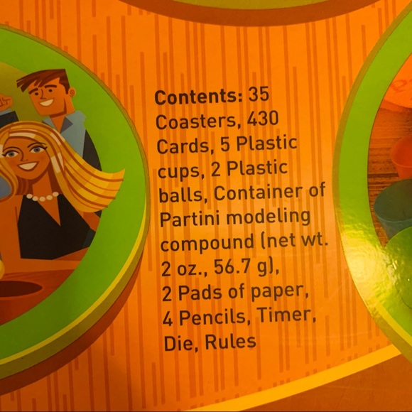 PARTINI PARTY GAME WITH A DELICIOUS TWIST - Picture 7 of 7